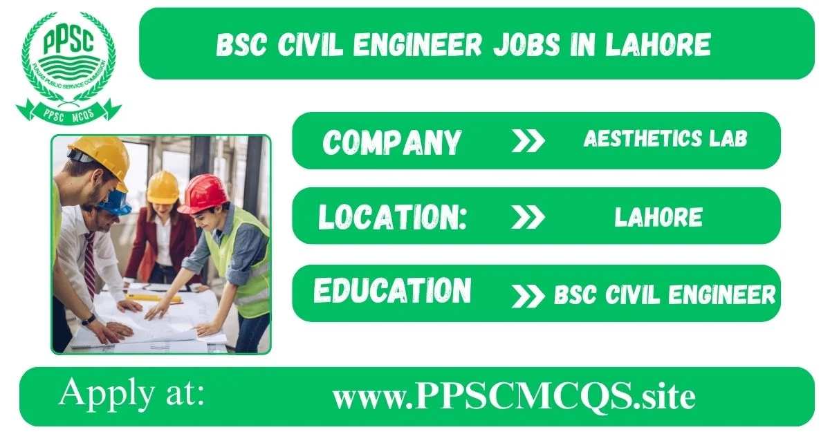 Civil Engineer Jobs in Lahore