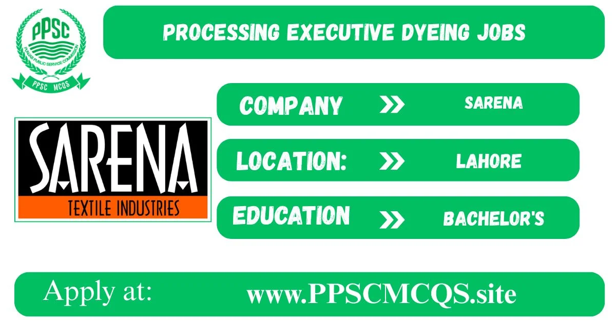 Processing Executive Dyeing Jobs